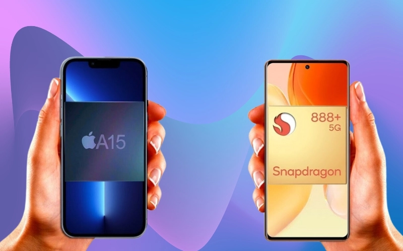 Chip Apple A15 Bionic trên iPhone SE đối đầu với Snapdragon 4+ Gen 2 trên Xiaomi Redmi Note 13.